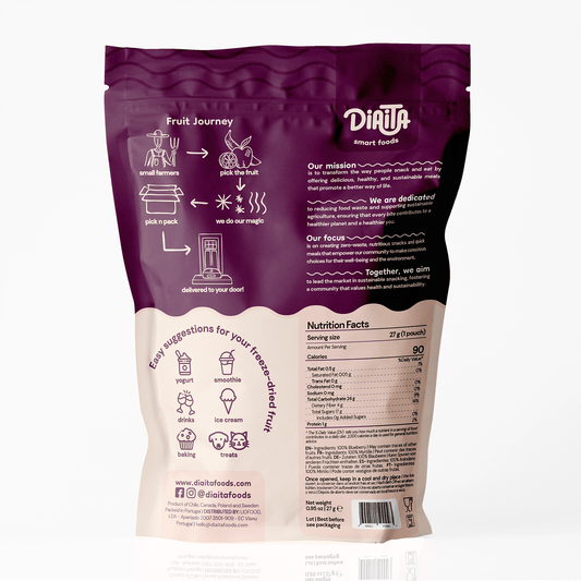 Freeze Dried Blueberry Snack